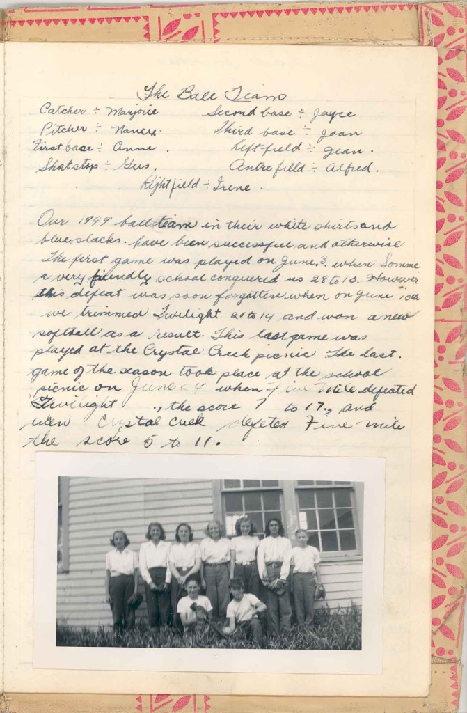 108 - 1949 Hand-written Yearbook p12