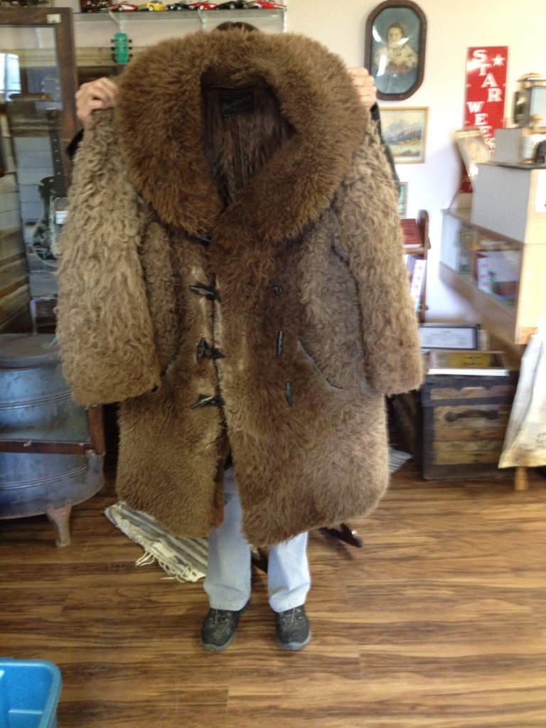 33 - buffalo robe coat