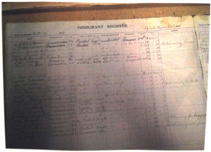 51 - immigrant register